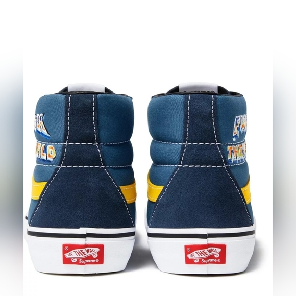 Vans X Supreme Sk8-Hi Pro "Fu(k The World" *FW19* *NWT* - Picture 4 of 8